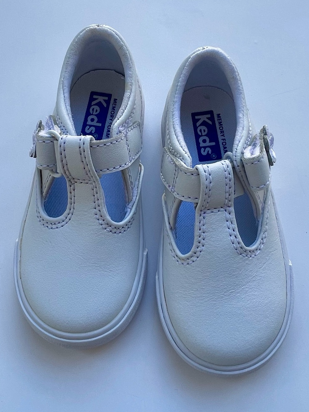 Keds White Mary Jane Shoes Toddler